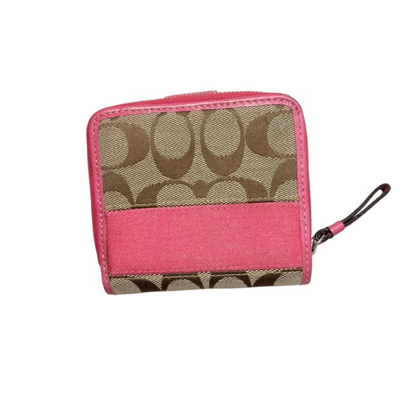 Coach y2k signature brown and pink wallet - Picture 3 of 9